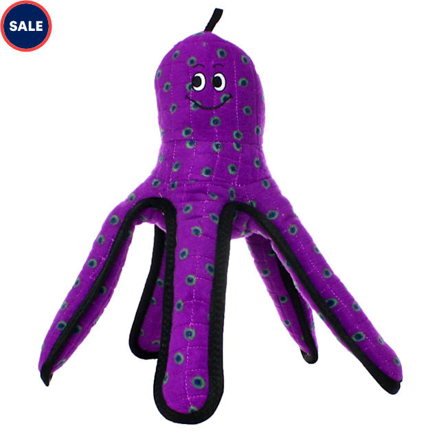 Tuffy's Purple Octopus Dog Toy, Large - Carousel image #1