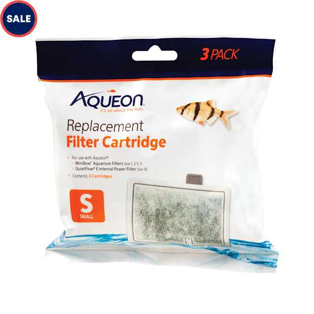 Stier metgezel Verdorde Aqueon MiniBow Replacement Filter Cartridges, Small, Pack of 3 | Petco