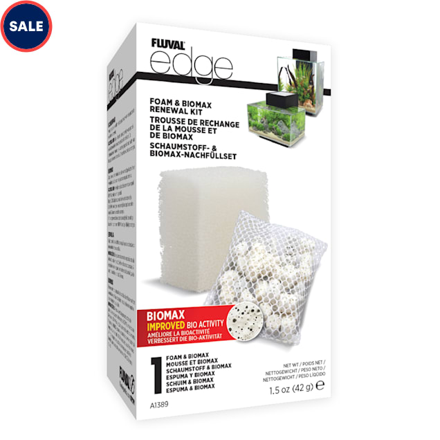 Fluval Edge Foam & Biomax Renewal Kit, Pack of 1 Petco