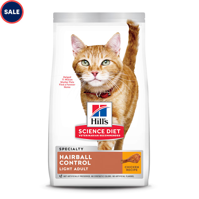 Wellness hairball cheap cat food