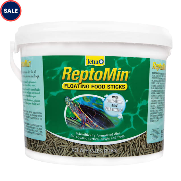 Tetra Reptomin Floating Food Sticks For Aquatic Turtles, Newts and Frogs, 6.83 lbs. - Carousel image #1