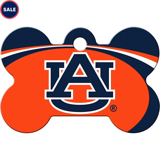 Auburn Tigers Pet Id Tag for Dogs & Cats Officially Licensed Personalized for Your Pet 