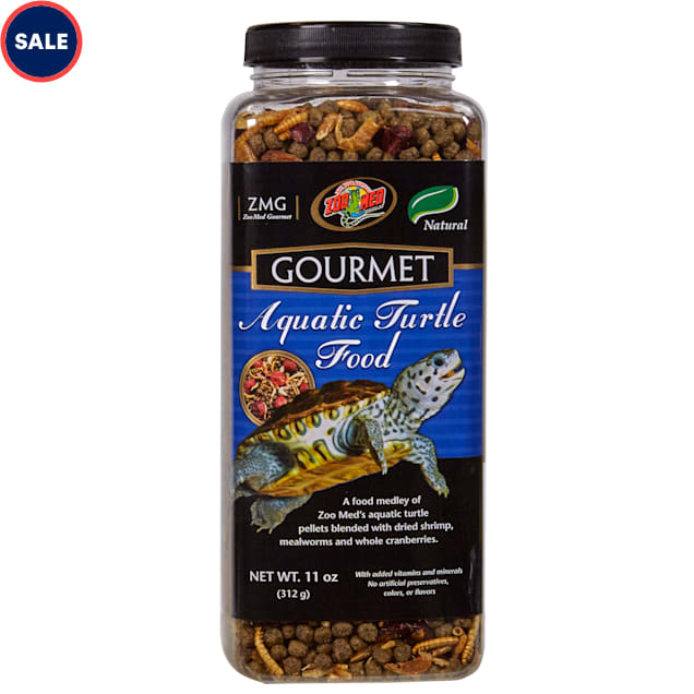 Zoo Med Gourmet Aquatic Turtle Food, 11 oz. - Carousel image #1