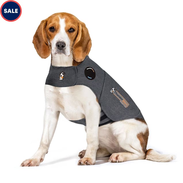 ThunderWorks Thundershirt Heather Gray Dog Anxiety Solution, Medium - Carousel image #1