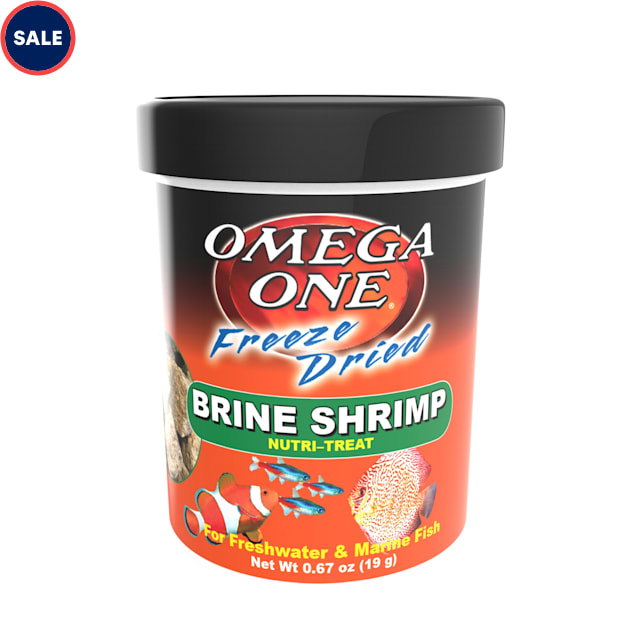 Omega One Freeze Dried Brine Shrimp .67 oz. Petco