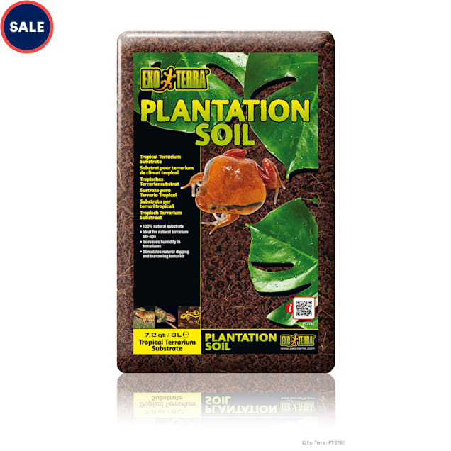 Terrarium Soil, Premium Ingredients, Re-Sealable, Planting Soil, Vivarium  Substrate, Terrarium Substrate