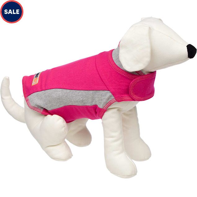 ThunderWorks Thundershirt Pink Polo Dog Anxiety Solution, XX-Large - Carousel image #1