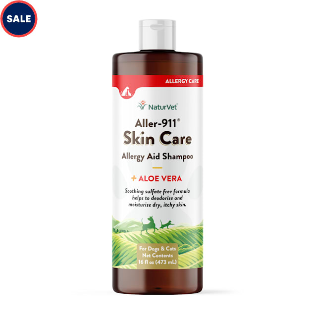 NaturVet Aller-911 Skin Care Shampoo - Carousel image #1