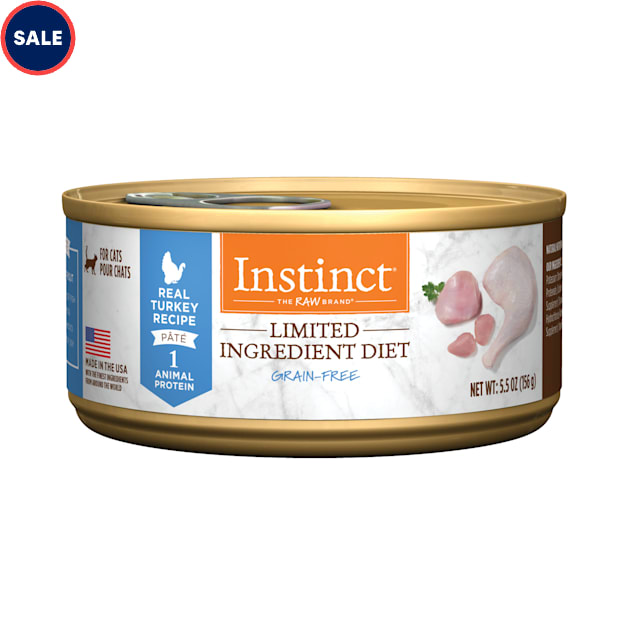 Instinct original grain free recipe natural wet canned cat food by nature's variety 2025