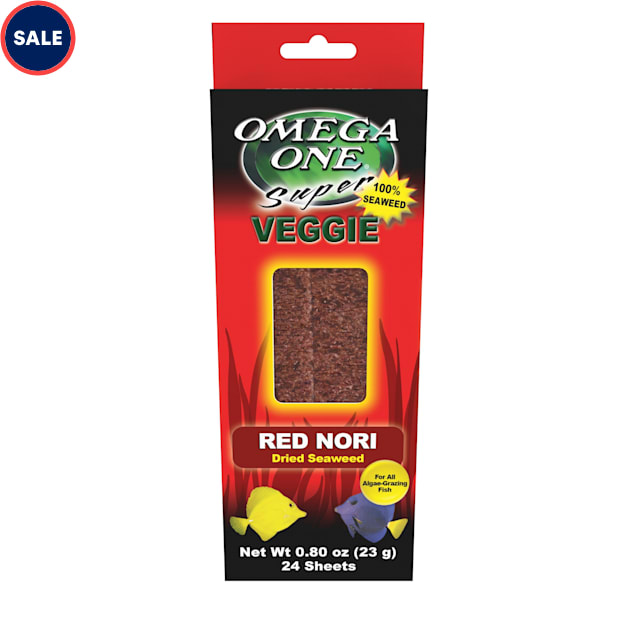 Omega One Super Veggie Red Seaweed, .8 oz., 24 sheets - Carousel image #1