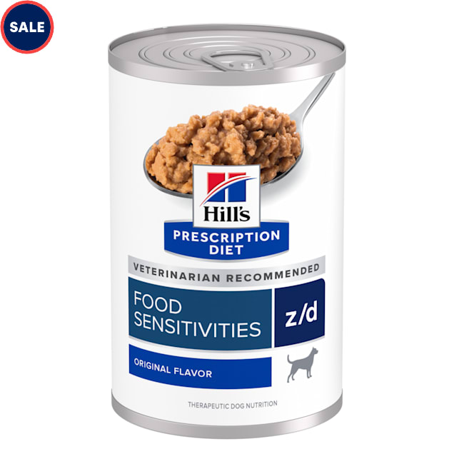 Hill's Prescription Diet z/d Skin/Food Sensitivities Canned Dog Food, 13 oz., Case of 12 - Carousel image #1
