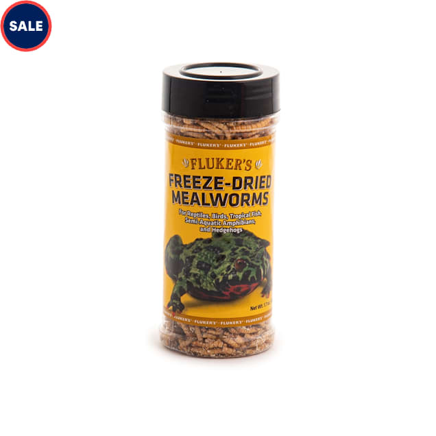 Fluker's Freeze-Dried Mealworms, 1.7 oz. - Carousel image #1