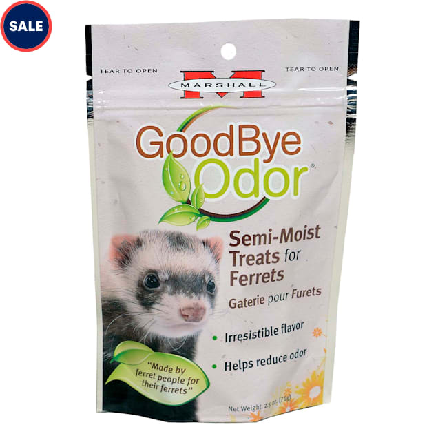Marshall Pet Products Goodbye Odor Ferret Treats, 2.5 oz. - Carousel image #1