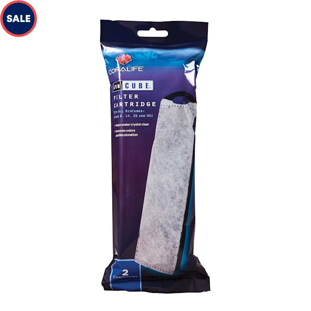 Coralife Biocube Filter Cartridge, Pack of 2 Petco