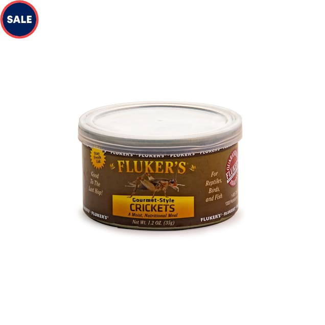 Fluker's Gourmet Style Crickets Reptile Food, 1.2 oz. - Carousel image #1