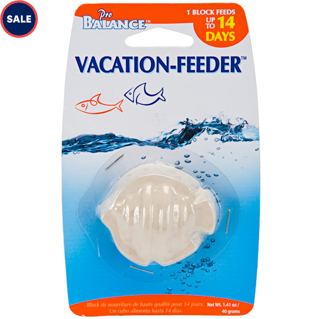 Fish food vacation feeder best sale