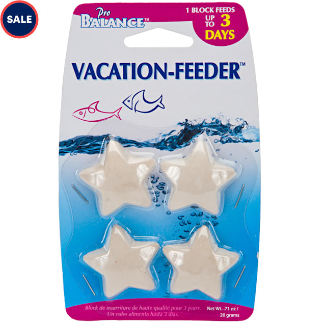 Fish food hot sale vacation feeder