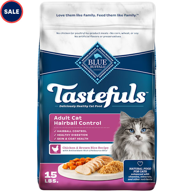 Blue Buffalo Blue Tastefuls Hairball Control Natural Adult Chicken