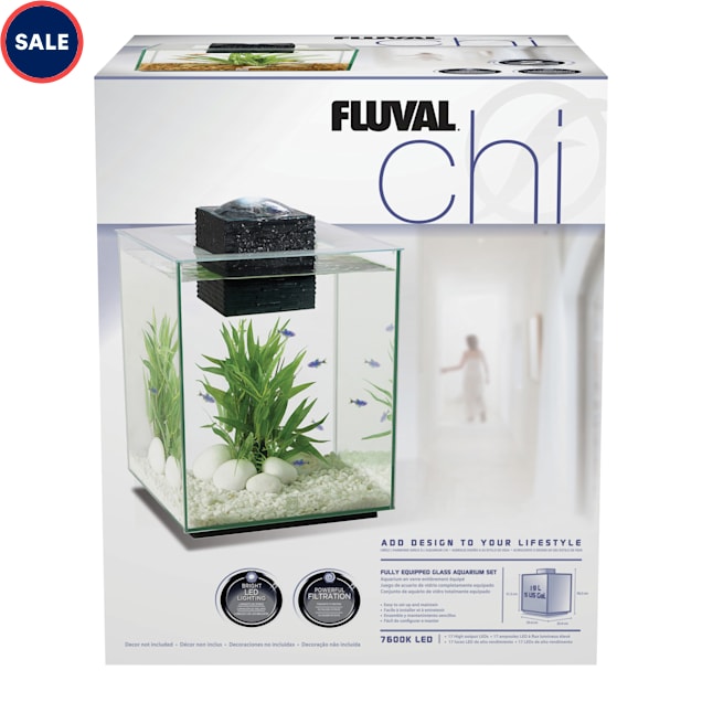 Fluval Chi Aquarium Kit, 5 Gallons - Carousel image #1