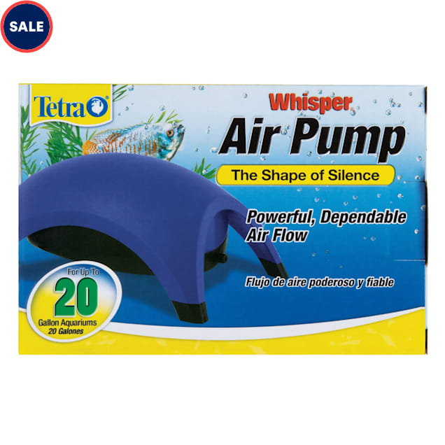Tetra Whisper Aquarium Air Pump for 20 gallon Aquariums Petco