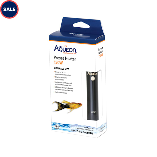 Aqueon Preset Aquarium Heater, 150W Petco