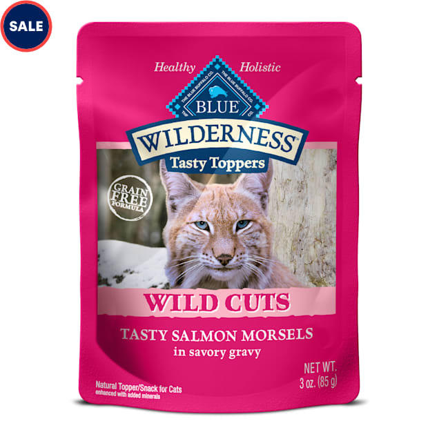 Blue Buffalo Blue Wilderness Wild Cuts Tasty Salmon Morsels Wet