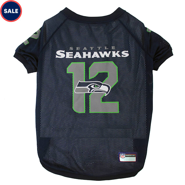 Pets First Seattle Seahawks 12th Man Jersey, X-Small