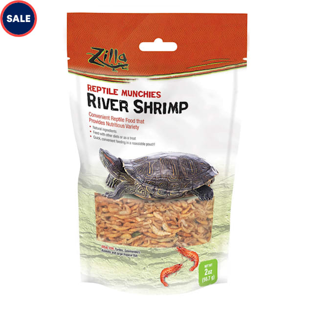 Zilla Munchies River Shrimp Reptile Food, 2 oz. - Carousel image #1