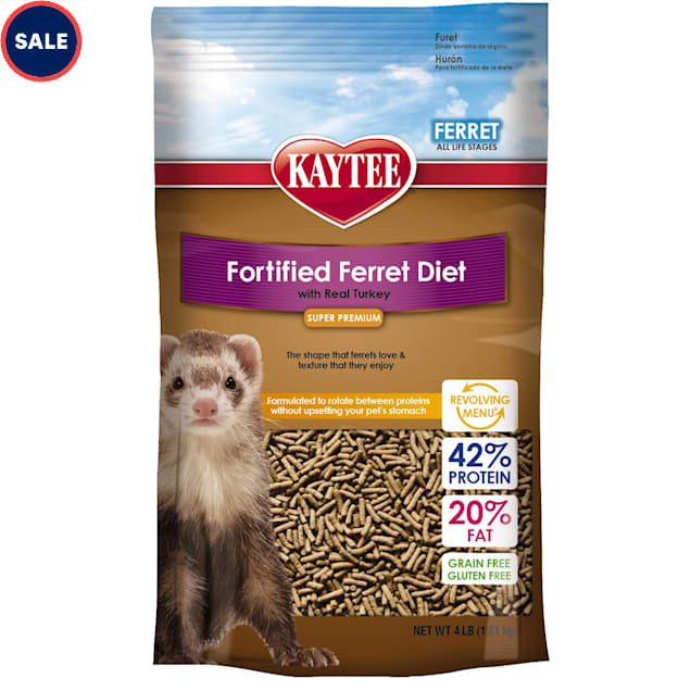 Kaytee Fortified Diet Turkey Ferret Food 4 lbs. Petco