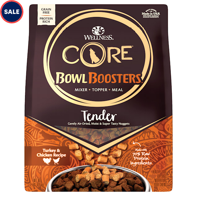 Wellness CORE Bowl Boosters Tender Turkey & Chicken Recipe Dry Dog Food, 2 lbs. - Carousel image #1
