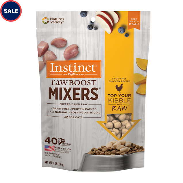 Instinct Freeze Dried Raw Boost Mixers Grain Free Cage Free