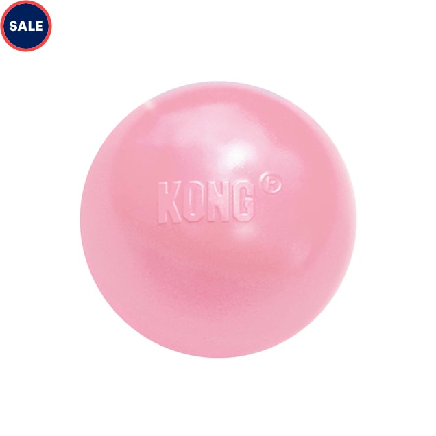 KONG Puppy Ball with Hole Assorted Toy, Small - Carousel image #1
