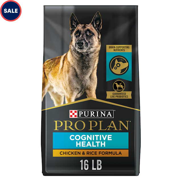 Purina Pro Plan High Protein Bright Mind Chicken & Rice Formula Adult Dry Dog Food, 16 lbs. - Carousel image #1