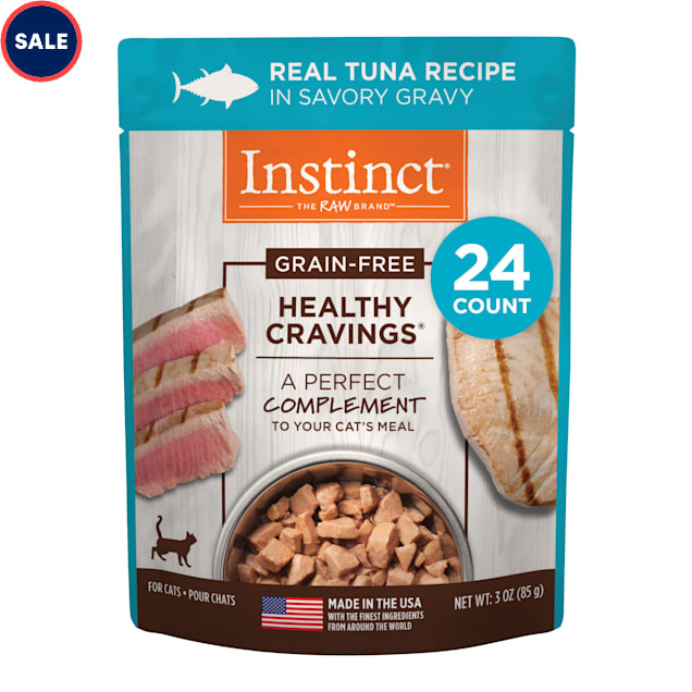 Instinct Healthy Cravings Grain Free Real Tuna Recipe Natural Wet