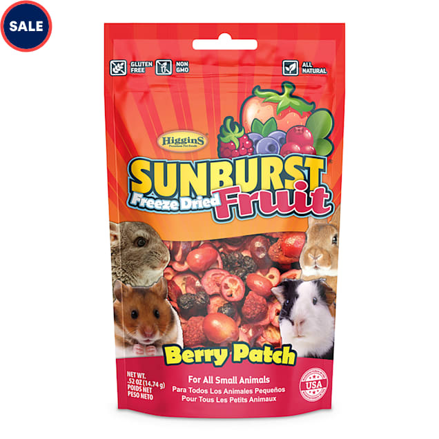 Higgins Sunburst Gourmet Natural Treats - Berry Patch, 0.52 oz - Carousel image #1