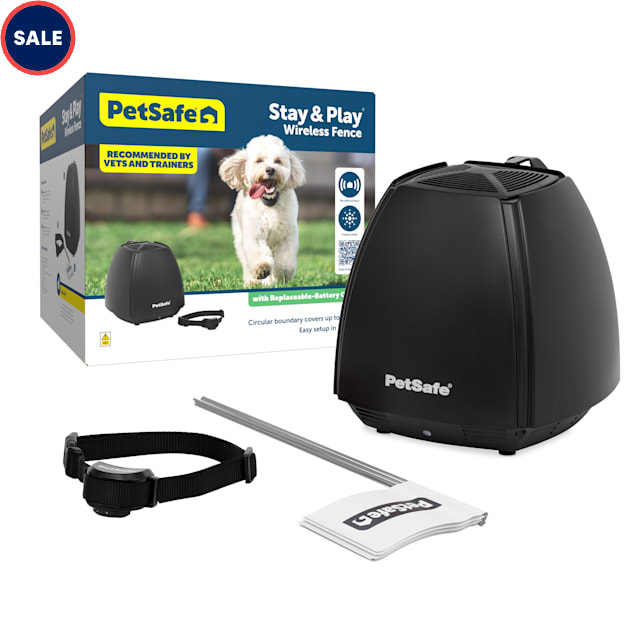 PetSafe Stay & Play Wireless Fence with Replaceable Battery Collar