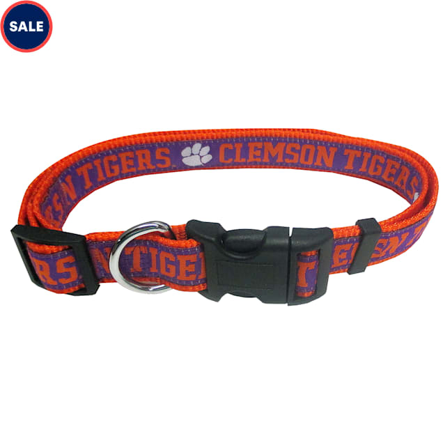 Pets First Clemson Tigers NCAA Dog Collar Large Petco