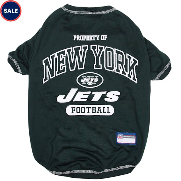 Pets First New York Jets Tee Shirt For Dogs, X-Small