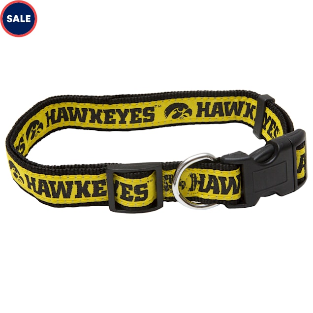 Pets First Iowa Hawkeyes NCAA Dog Collar Small