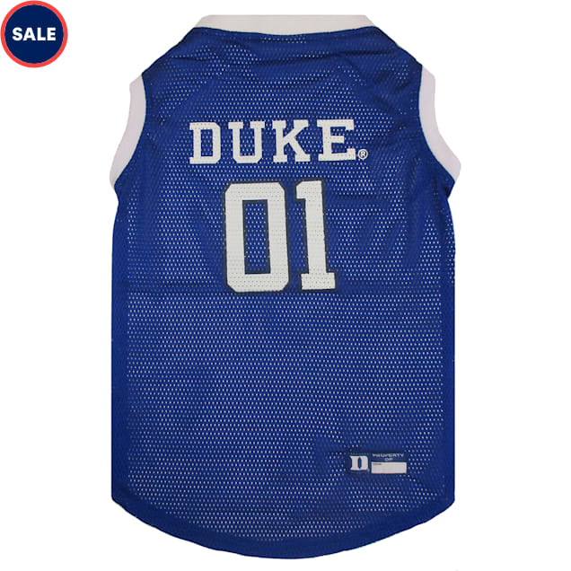 New Duke Blue Devils Officially Licensed NCAA Dog Pet Tee Shirt Gray 