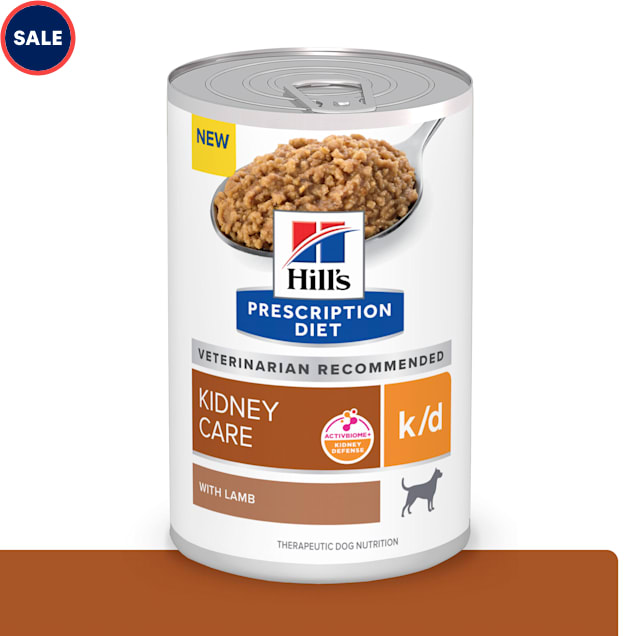 Hill's Prescription Diet k/d Kidney Care with Lamb Canned Dog Food, 13 oz., Case of 12 - Carousel image #1