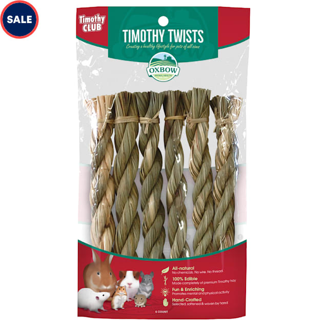 Oxbow Timothy Club Timothy Twists, 0.8 oz. - Carousel image #1