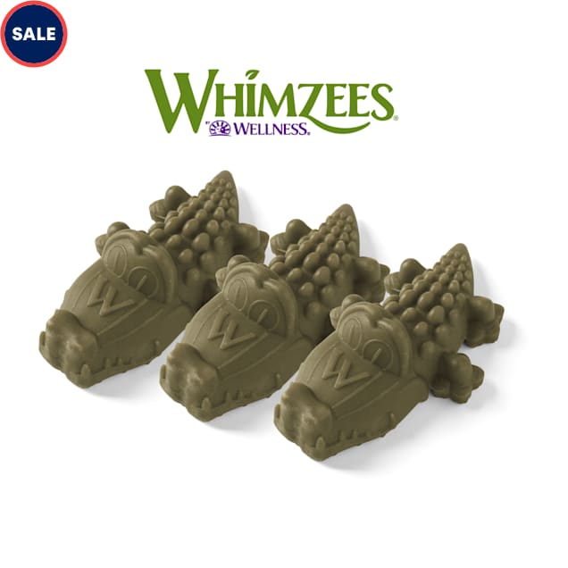 Whimzees Brushzees Dental Treats - Medium