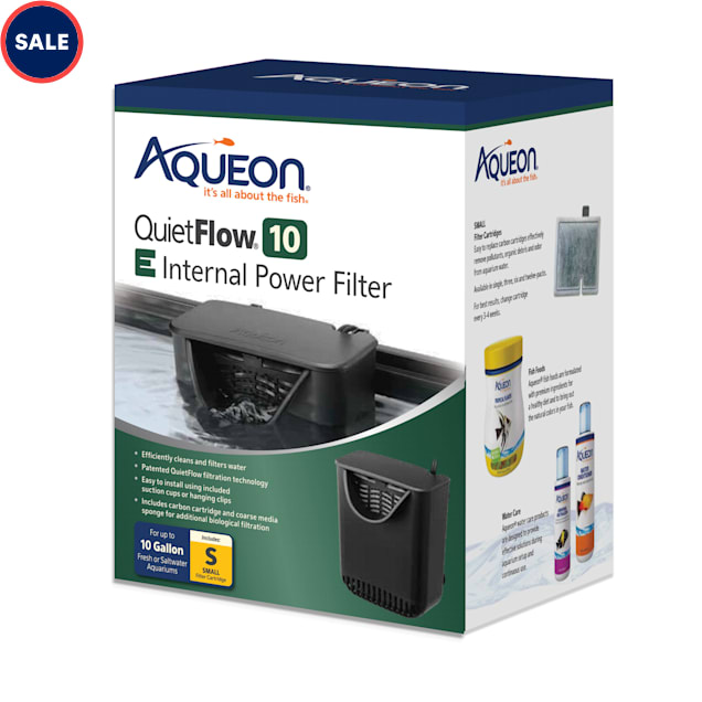 Aqueon Small Filter Quietflow Internal, 10 Gallon - Carousel image #1
