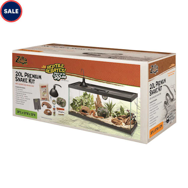 Zilla Premium Snake Kit 20 Long