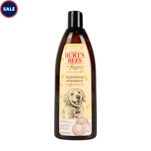 Burt's Bees Care Plus+ Hydrating Coconut Oil Puppy Shampoo, 16 fl. oz