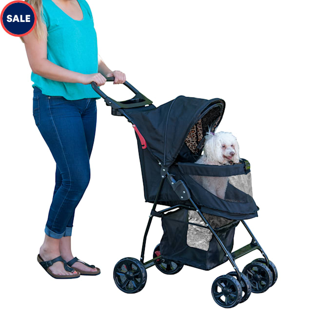 Pet Gear Happy Trails Lite NoZip Pet Stroller in Jaguar Petco