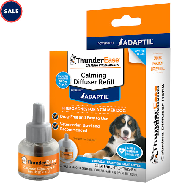 ThunderWorks ThunderEase Calming Diffuser Refill for Dogs, 48 ml. - Carousel image #1