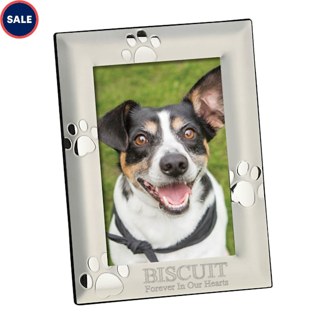 Personalized dog photo frame discount