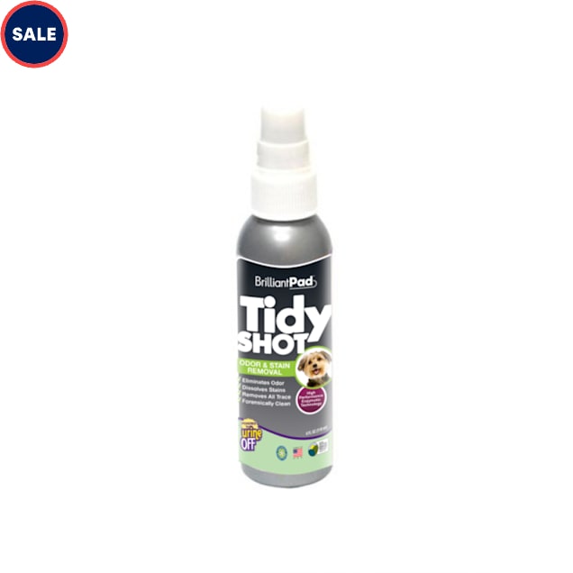 Brilliant Pad Tidyshot Enzymatic Cleaner Spray for Dogs, 4 fl. oz. - Carousel image #1